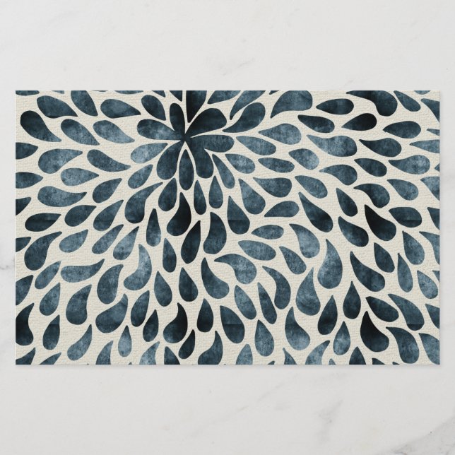 Papelería Pétalos de lágrima (Anverso)