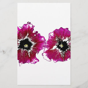 Papelería Petunias de Verano