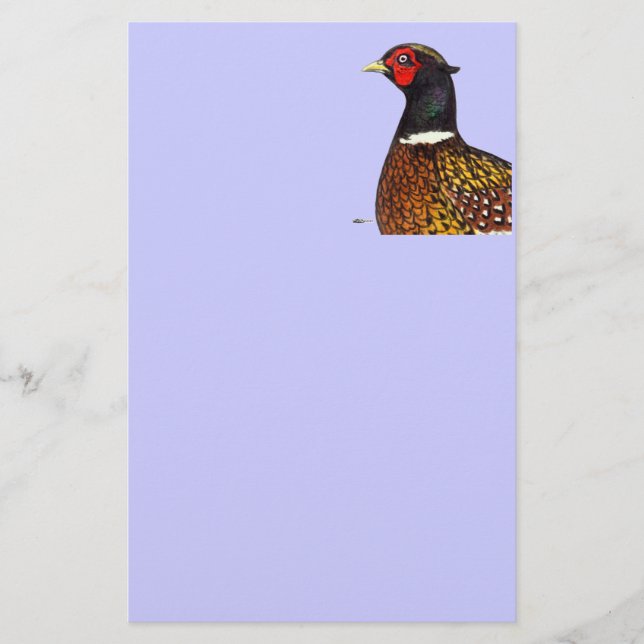 Papelería Pheasant Head Ringneck (Anverso)