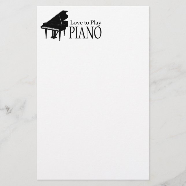 Papelería Piano (Anverso)