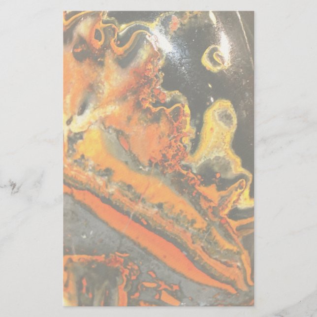 Papelería Piedras Naranjas de Swirled Falln (Anverso)