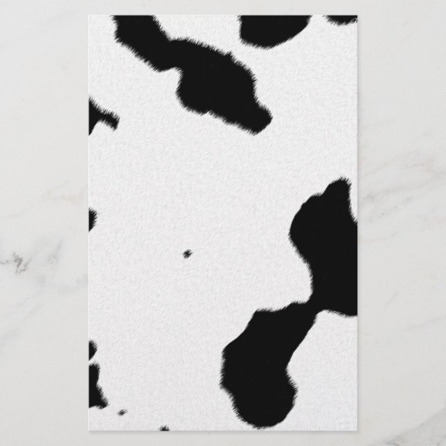 Papelería Piel de vaca lechera (Anverso)