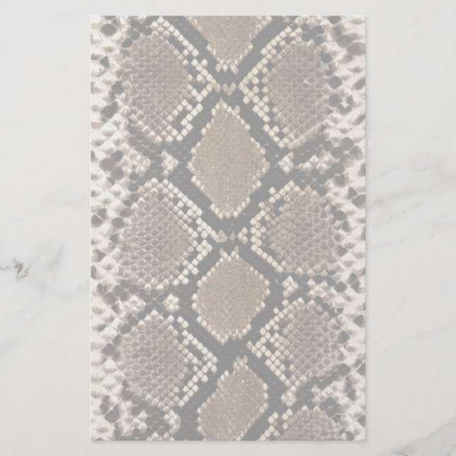 Papelería Piel Diamond Back Rattlessnake (Anverso)
