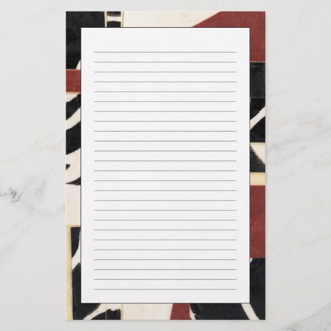 Papelería Piezas y piezas I (Anverso)