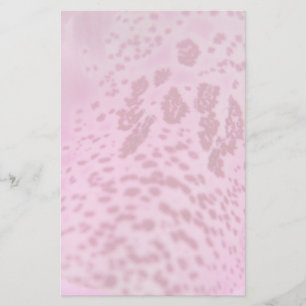 Papelería Pink Foxglove Petal Stationery