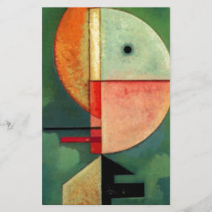 Papelería Pintura abstracta ascendente de Kandinsky