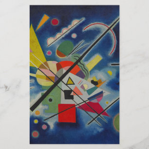 Papelería Pintura azul de Kandinsky