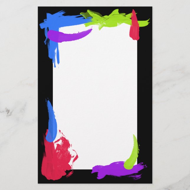 Papelería Pintura brillante (Anverso)