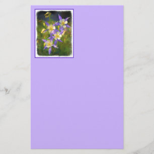Papelería Pintura Colorado Blue Columbine - Arte Original