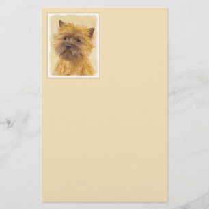 Papelería Pintura de Cairn Terrier - Arte Perro Original.