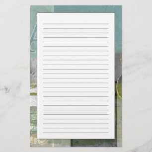 Papelería Pintura moderna con letras variadas