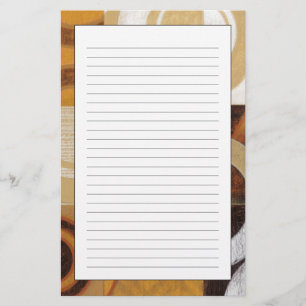 Papelería Pintura moderna con patrones circulares