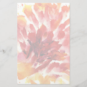 Papelería Pinturas florales abstractas 5 de la acuarela