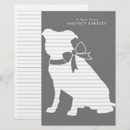 Papelería Pit Bulldog Puppy Pitbull Stationery