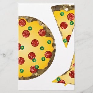Papelería pizza secuencial