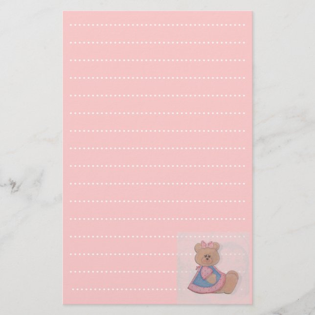 Papelería planificador de lista de niña (Anverso)