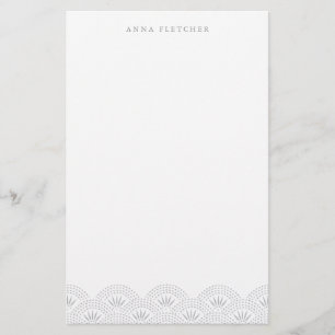 Papelería Plata - efectos de escritorio personalizados