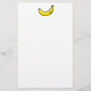 Papelería Plátano amarillo divertido