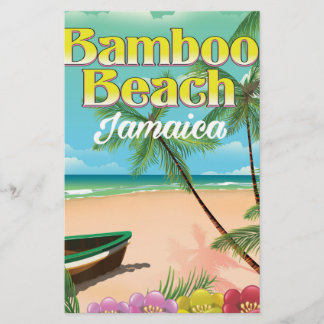 Papelería Playa Bamboo Jamaica