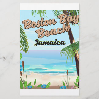Papelería playa de la bahía de Boston, Jamaica