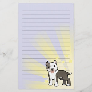 Papelería Poca estrella Pitbull/Staffordshire Terrier