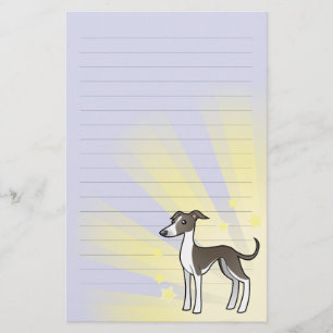 Papelería Poco galgo de la estrella/Whippet/galgo italiano