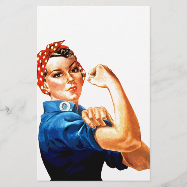 Papelería Podemos hacerlo Rosie la Riveter Propaganda de la  (Anverso)