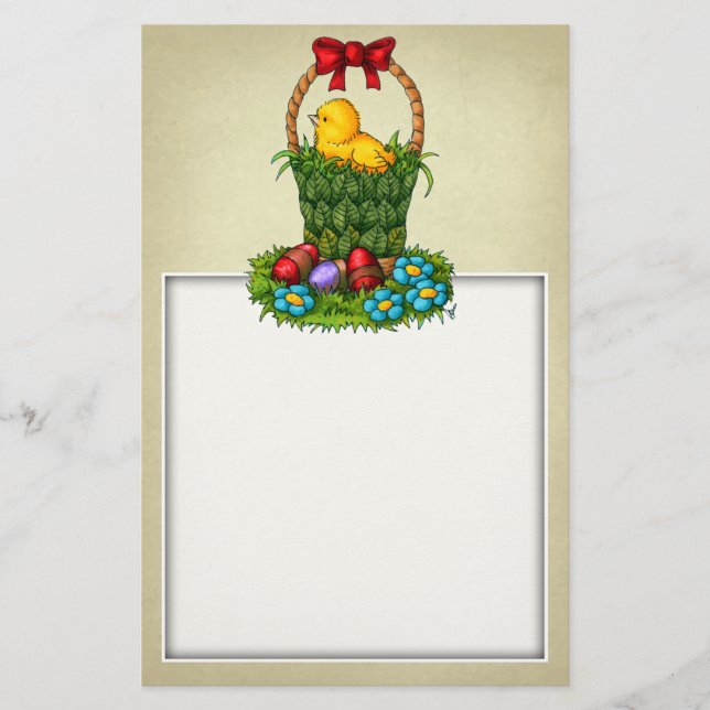 Papelería Pollo de Pascua (Anverso)