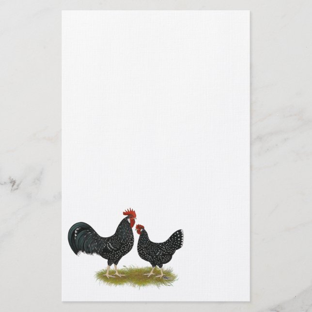 Papelería Pollos de Ancona (Anverso)