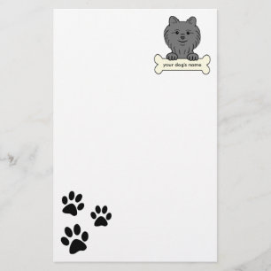 Papelería Pomeranian personalizado
