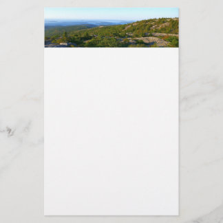 Papelería Por la mañana sobre la montaña Cadillac en Acadia