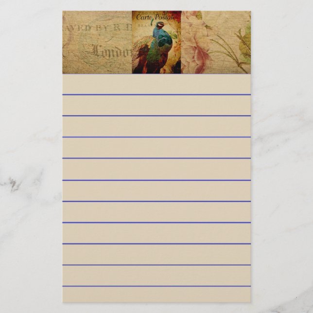 Papelería Postales francesas (Anverso)