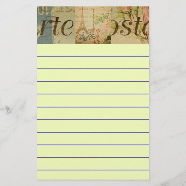 Papelería Postales francesas (Anverso)