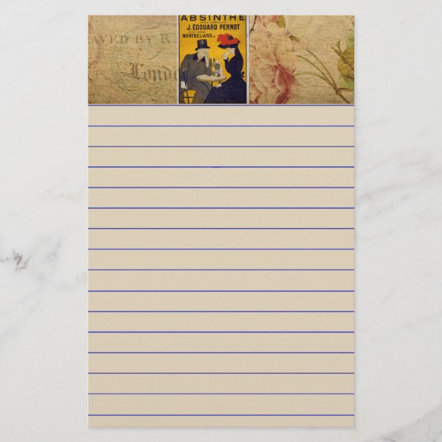 Papelería Postales francesas (Anverso)