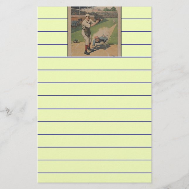 Papelería Poster de béisbol (Anverso)