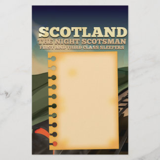 Papelería Póster de viaje a Escocia