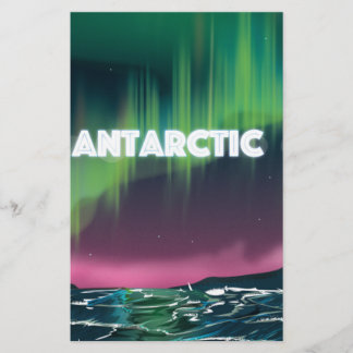 Papelería Póster de viaje a la Antártida