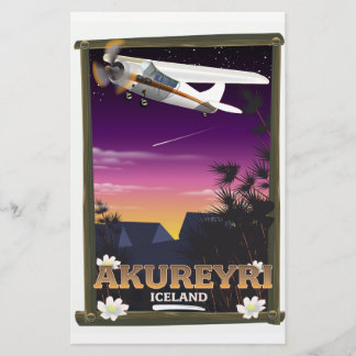 Papelería Póster de viaje Akureyri Islandia