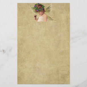 Papelería Precioso Chica de Ángel Pequeño- Líneas sin Estaci