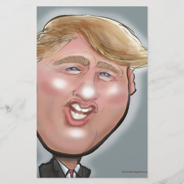 Papelería Presidente Trump (Anverso)