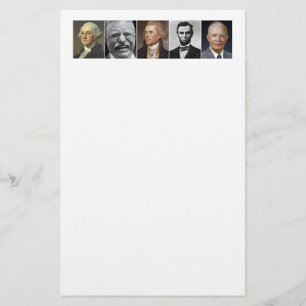 Papelería Presidentes de Estados Unidos