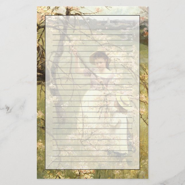 Papelería Primavera, c.1880 (Anverso)