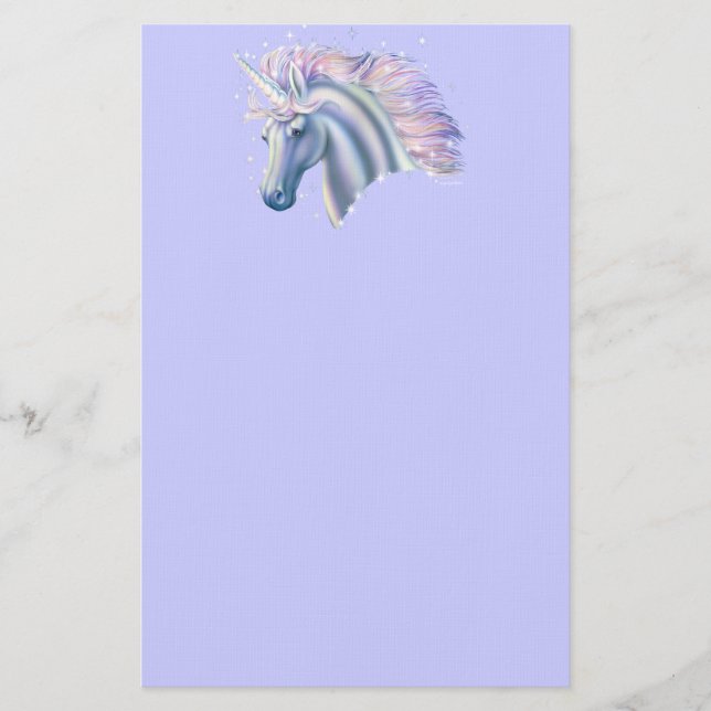 Papelería Princesa del unicornio (Anverso)