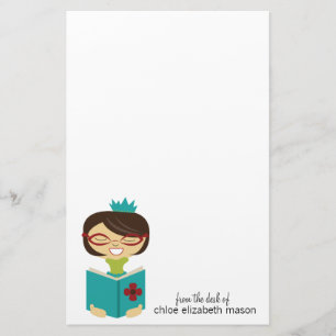 Papelería Princesa femenina Bookworm Stationery