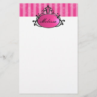 Papelería Princess Name Filigree