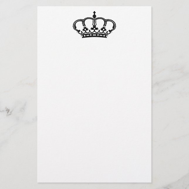 Papelería Príncipe Corona Real Rey (Anverso)