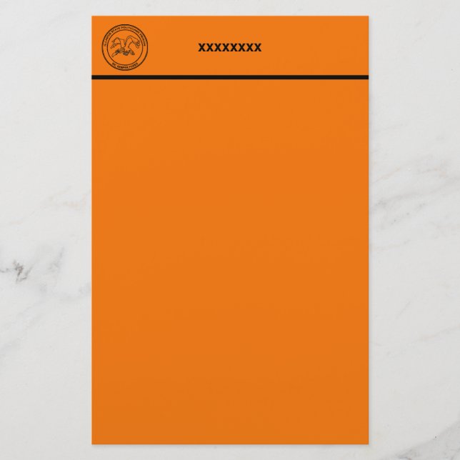 Papelería Prisión de políticos estatales de Illinois (Anverso)