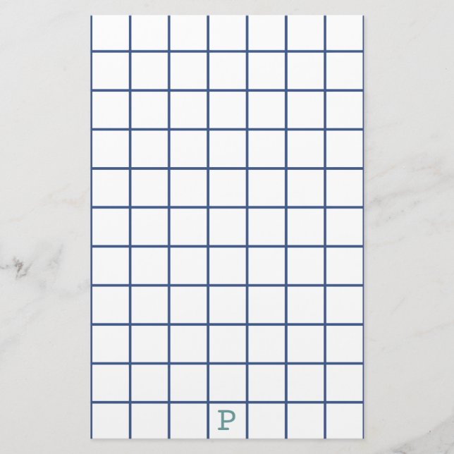 Papelería ¿Problemas de visión? Usar una Stationery cuadrada (Anverso)