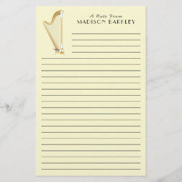 Papelería Profesor de Música Harp