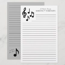 Profesor de Música Nota Musical